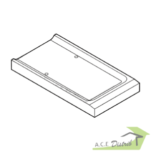 Plaque en CMTECH CMG - Pièce Neuve et d'Origine | Compatible Foyer LIGHT 06