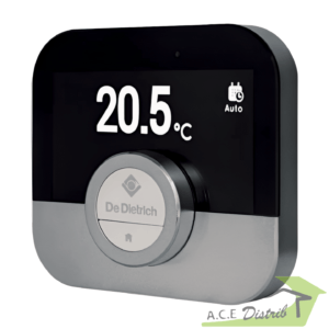 Thermostat connecté SMART TC° DE DIETRICH, compatible avec Naneo, Vivadens, et plus. Pilotez votre chauffage à distance avec votre smartphone.